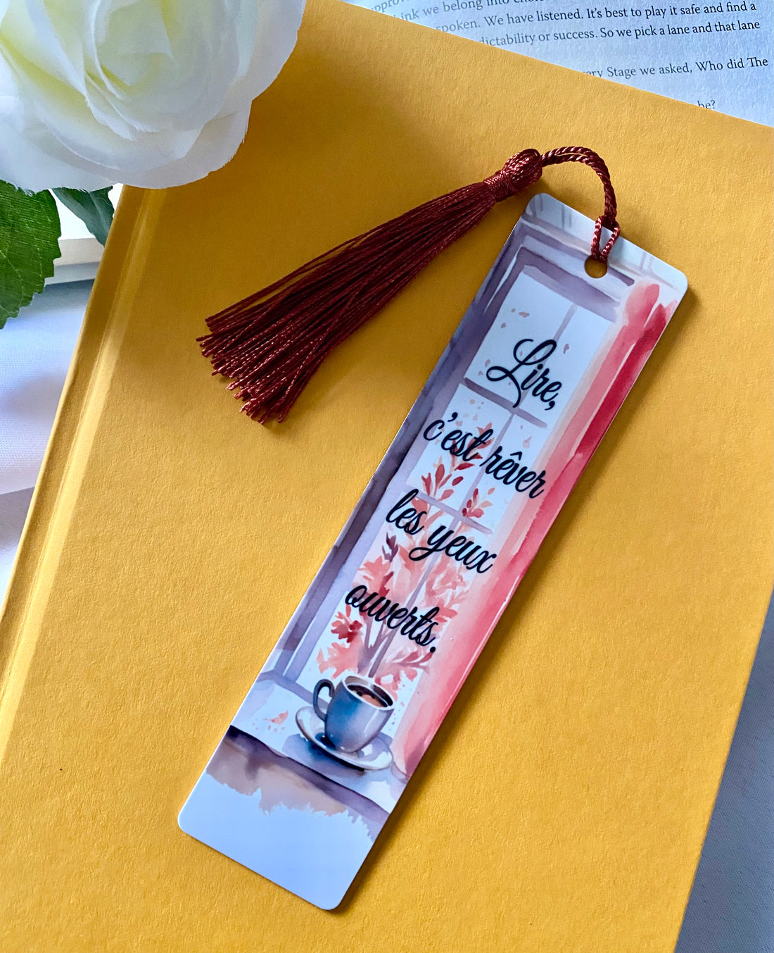 Marque-page inspirant